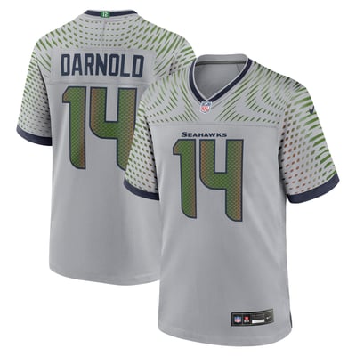 Sam Darnold Seattle Seahawks Nike Rivalries Collection Game Jersey - Gray