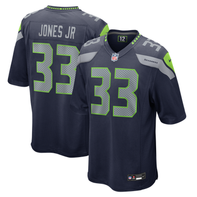 Velus Jones Jr. Seattle Seahawks Nike Team Game Jersey - College Navy