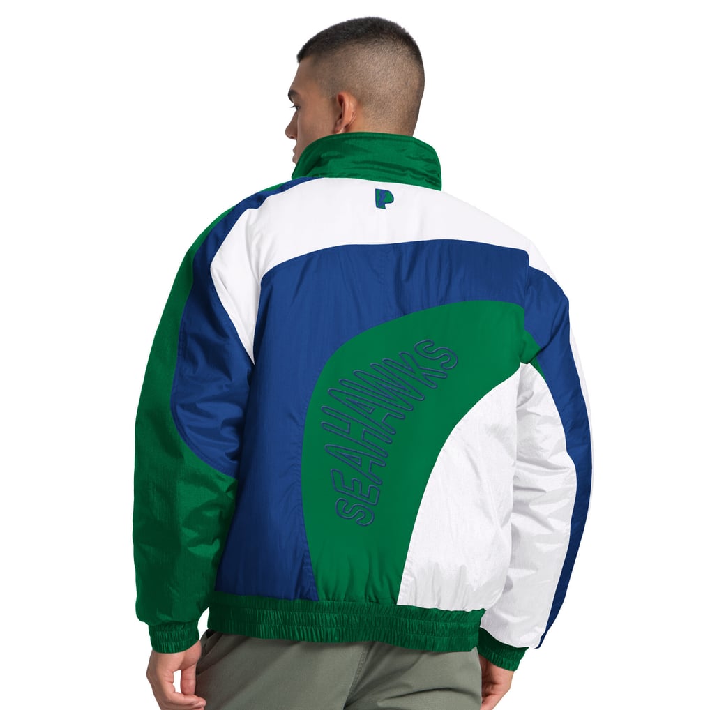Seattle Seahawks Pro Player Wave Full-Zip Jacket - White