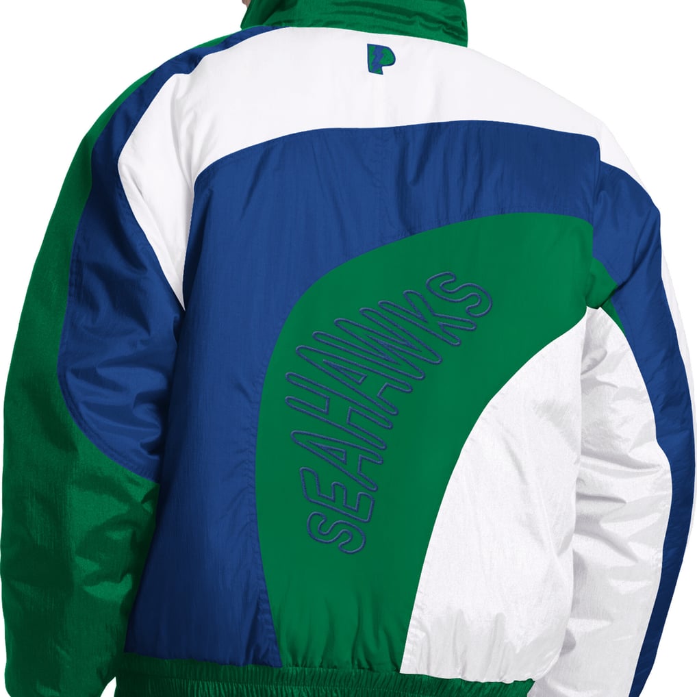 Seattle Seahawks Pro Player Wave Full-Zip Jacket - White