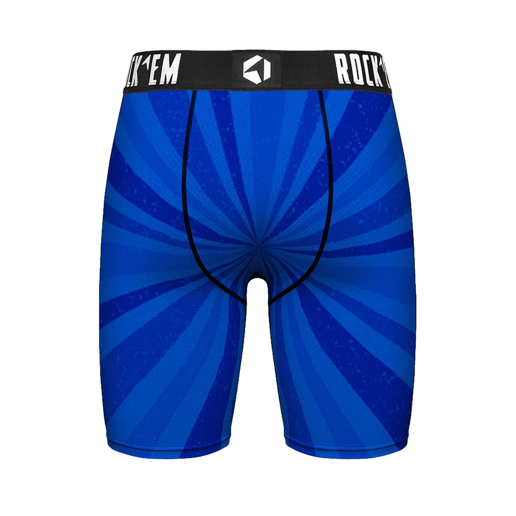 Seattle Seahawks Rock Em Socks Throwback Swirl Boxer Briefs