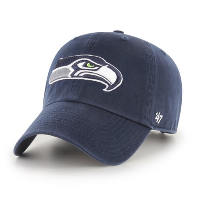 Seattle Seahawks '47 Brand Cleanup Adjustable Hat - College Navy