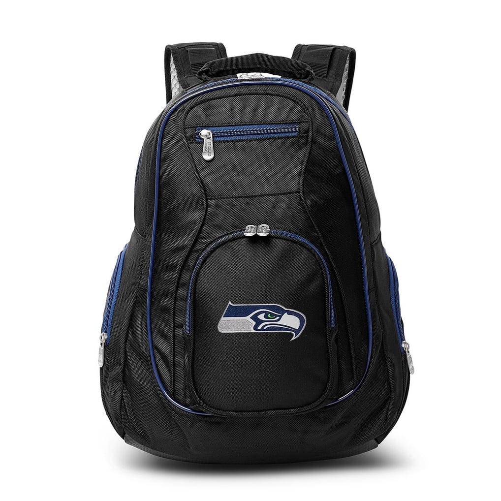 Seattle Seahawks MOJO Premium Color Trim Backpack - Black/Gray