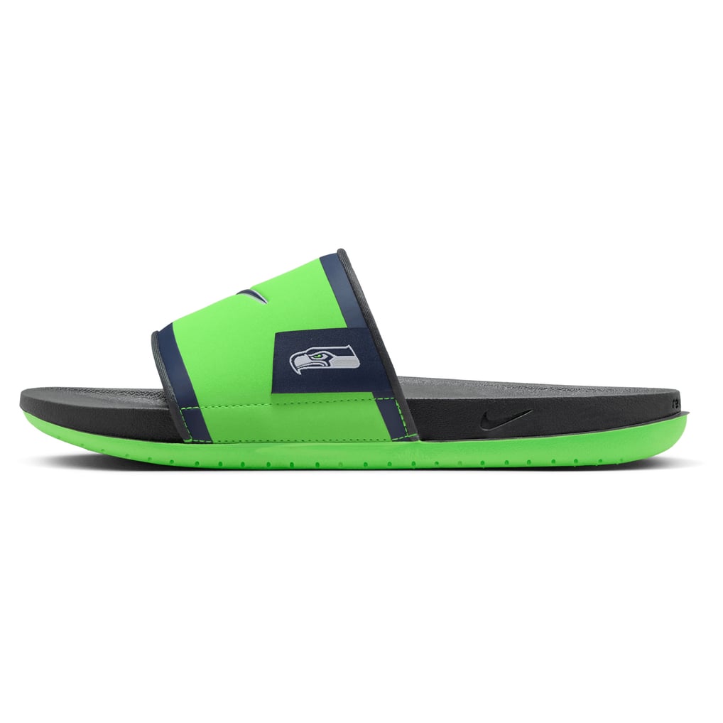 Nike Offcourt Men Mens Slide Sandals Size 6 NFL Seattle Seahawks Navy Green Nike NFL x Offcourt Slide  main image 2