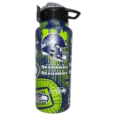 Seattle Seahawks Pegasus 32oz. Home Field Mashup Stainless Steel ProPress Water Bottle