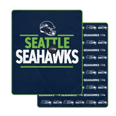 Seattle Seahawks Pegasus Campaign Double-Sided 60" x 70" Ultra Cozy Blanket