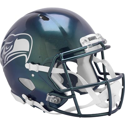  Seattle Seahawks Riddell Rivalries Collection On-Field Alternate Speed Authentic Helmet