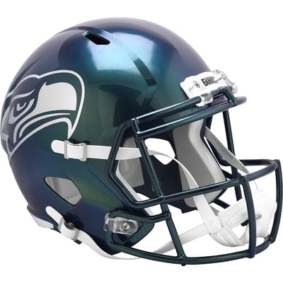  Seattle Seahawks Riddell Rivalries Collection On-Field Alternate Speed Replica Helmet