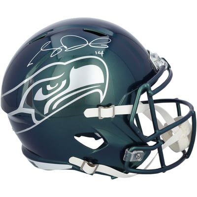 Sam Darnold Seattle Seahawks Autographed Fanatics Authentic Riddell Rivalry Speed Replica Helmet  