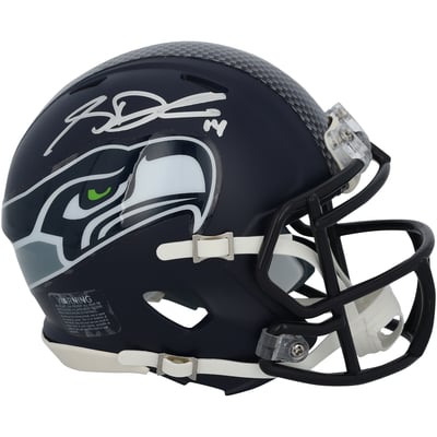 Sam Darnold Seattle Seahawks Autographed Fanatics Authentic Super Bowl LX Champions Riddell Speed Mini Helmet 
