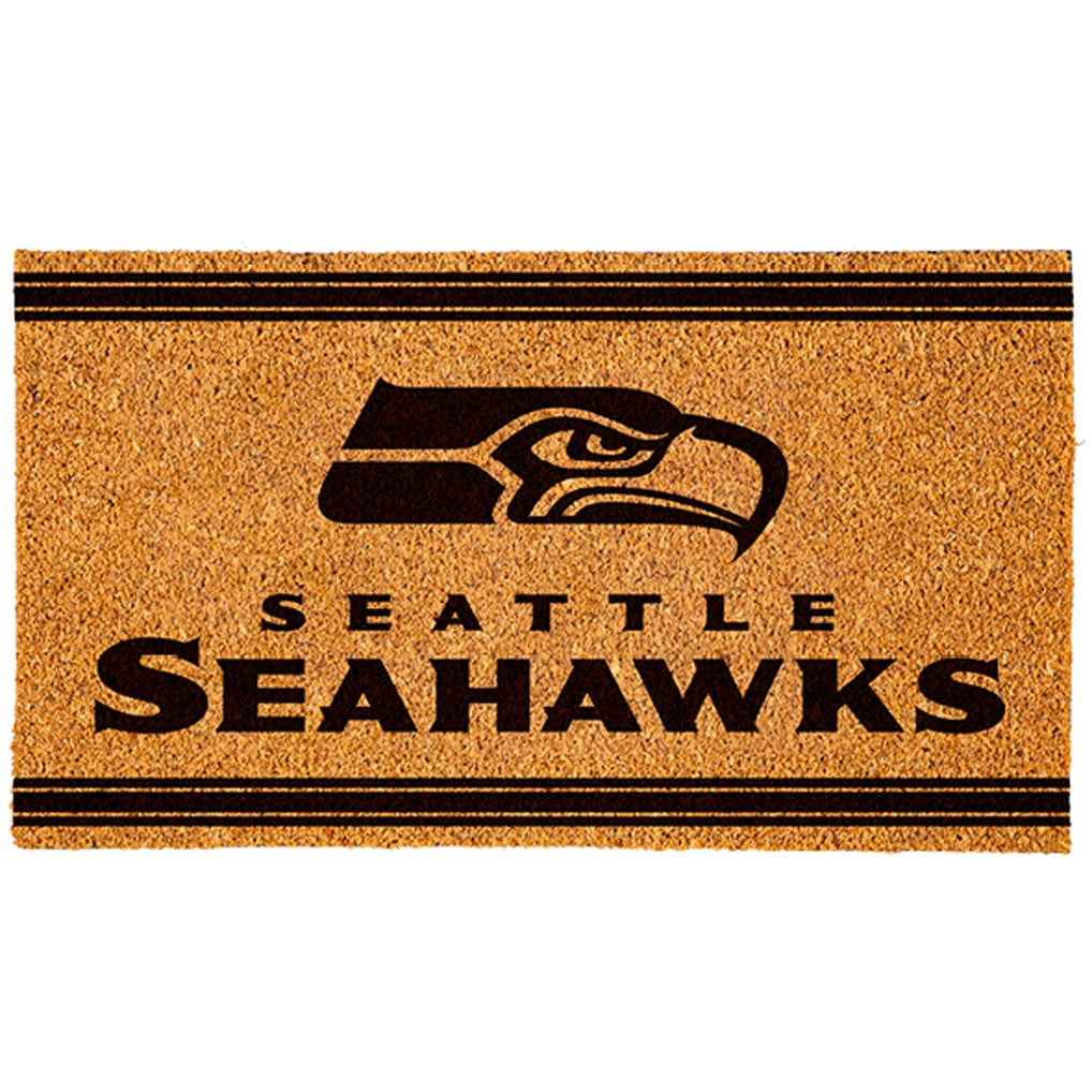 Seattle Seahawks 16" x 28" Logo Turf Mat