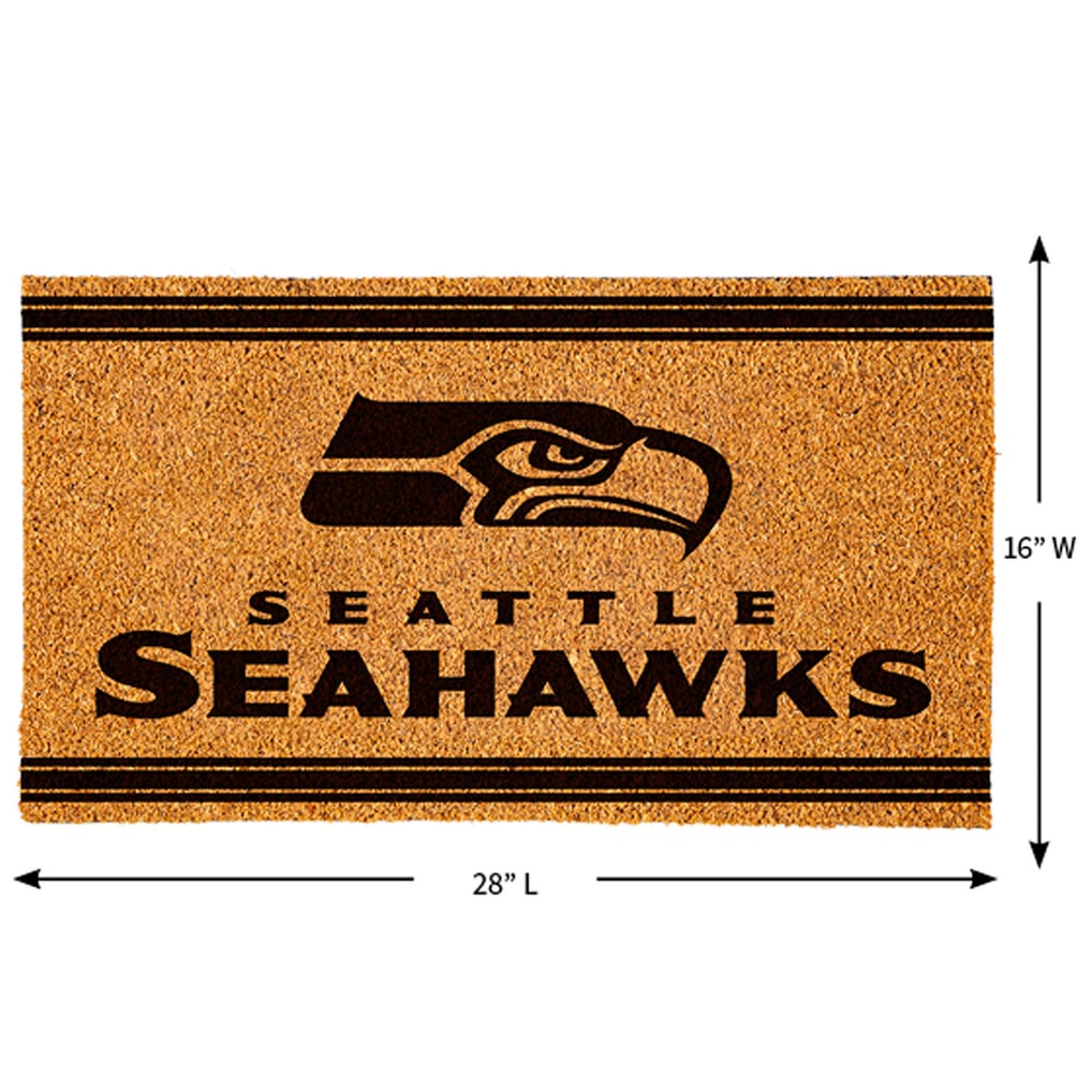 Seattle Seahawks 16" x 28" Logo Turf Mat