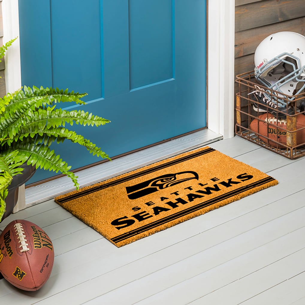 Seattle Seahawks 16" x 28" Logo Turf Mat