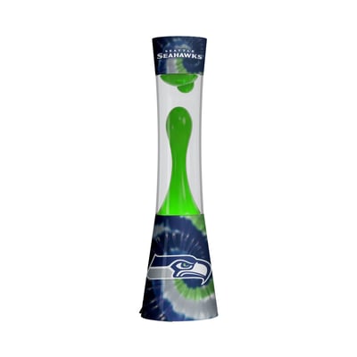 Seattle Seahawks 17" Tie-Dye Magma Lamp with Bluetooth Speaker