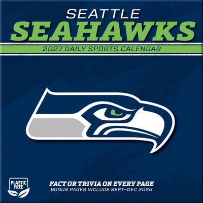 Seattle Seahawks 2027 Box Calendar