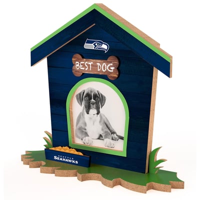 Seattle Seahawks Dog House Photo Frame
