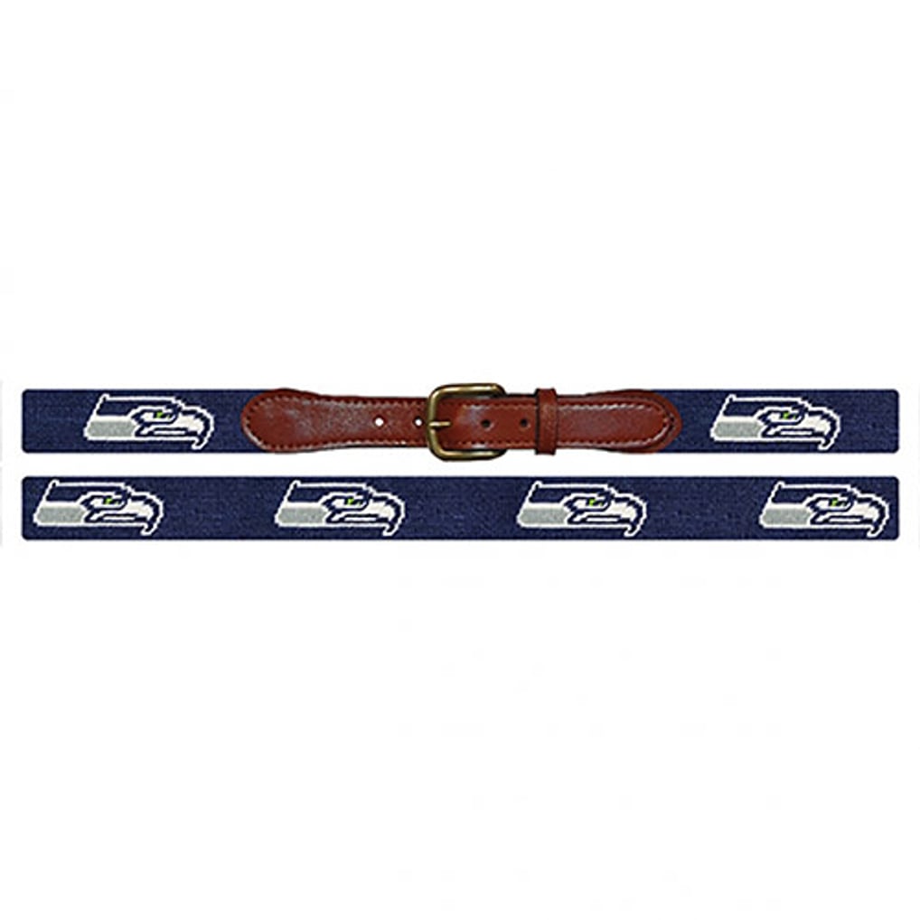 Seattle Seahawks handmade beaded belt buckle 155B5771_grande.jpg?v=1619116332 main image 2
