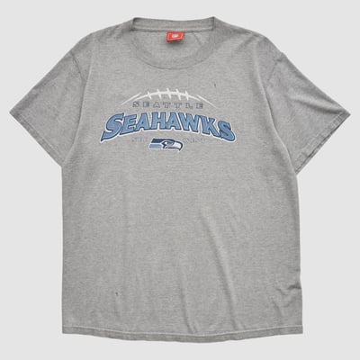 Seattle Seahawks NFL 2000s T-shirt - Gray - M by Fanatics Real Vintage