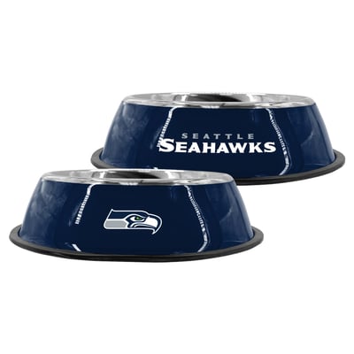 Seattle Seahawks The Memory Company 9" Stainless Steel Pet Bowl