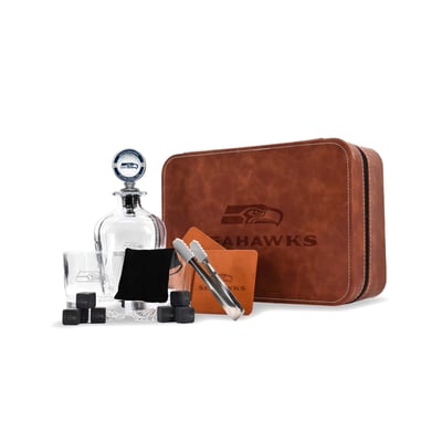 Seattle Seahawks The Memory Company Decanter Set