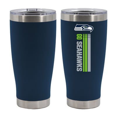 Seattle Seahawks The Memory Company Let's Go 20oz. Stainless Steel Tumbler