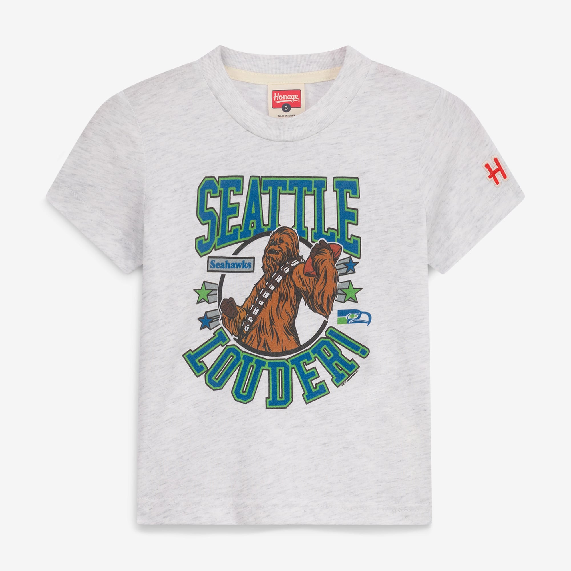 Toddler Homage Ash Seattle Seahawks NFL x Star Wars Light Side Tri ...