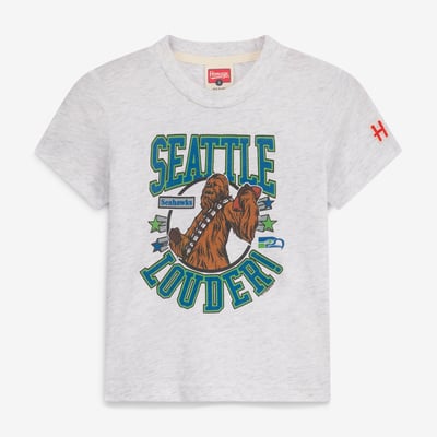  Seattle Seahawks Homage Toddler NFL x Star Wars Light Side Tri-Blend T-Shirt - Ash