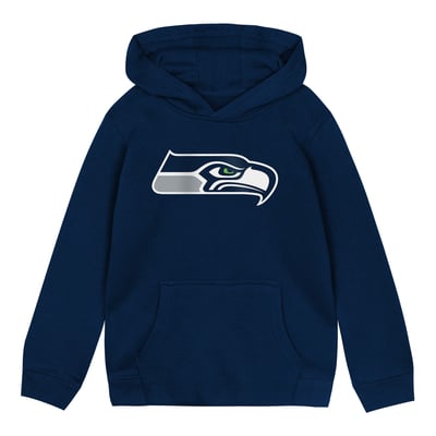  Seattle Seahawks Outerstuff Toddler Primary Logo Fleece Hoodie - College Navy