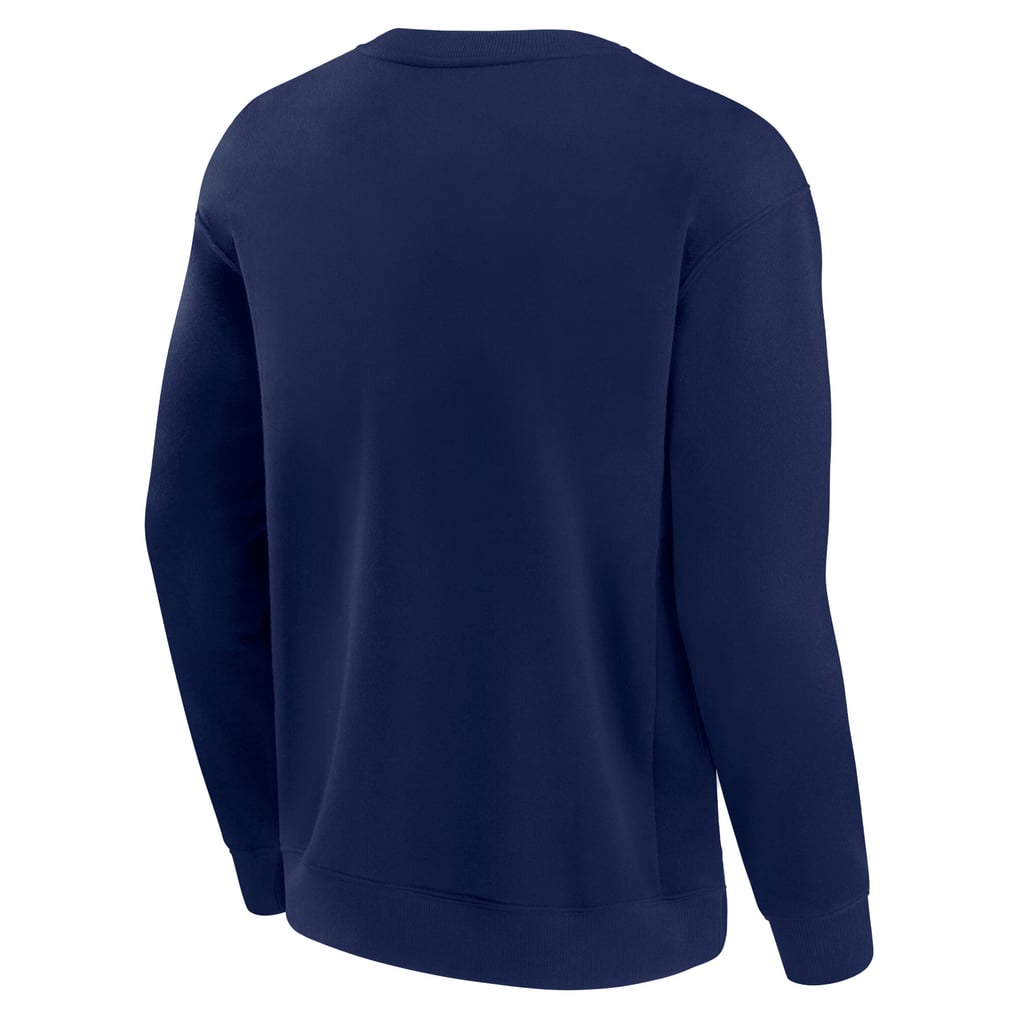  Seattle Seahawks Fanatics Unisex Elements Unlimited Fleece Pullover Sweatshirt - College Navy