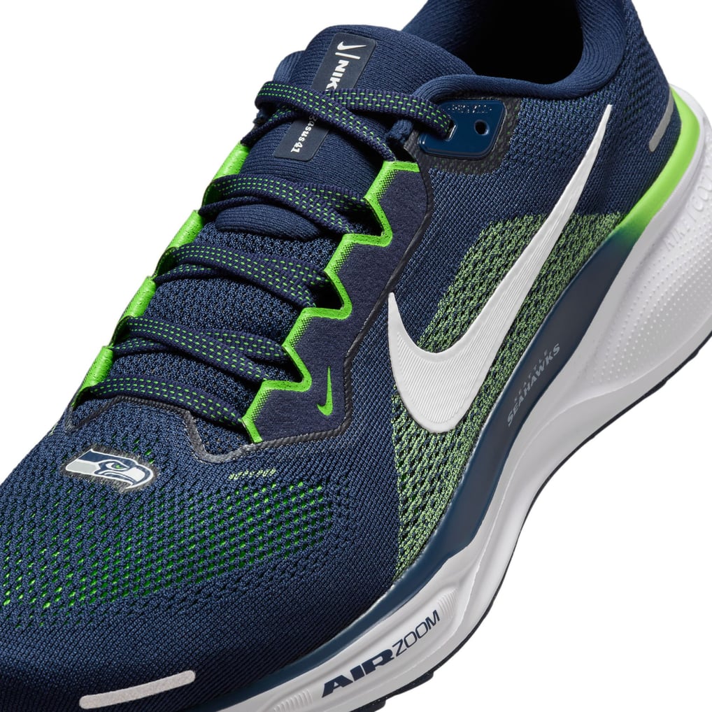 Seattle Seahawks Nike Unisex Zoom Pegasus 41 Running Shoes  display picture 1