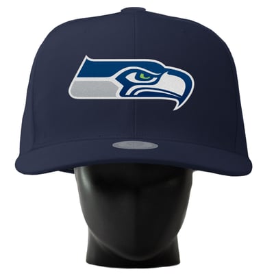  Seattle Seahawks Noggin Boss Unisex Oversized Hat - Navy