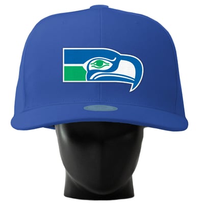  Seattle Seahawks Noggin Boss Unisex Oversized Hat - Royal