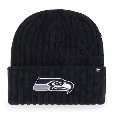  Seattle Seahawks '47 Women's Bow Cuffed Knit Hat - College Navy
