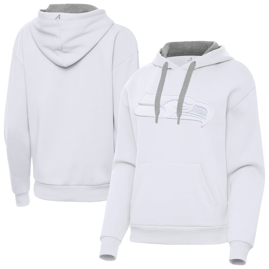  Seattle Seahawks Antigua Women's Victory Pullover Hoodie - White