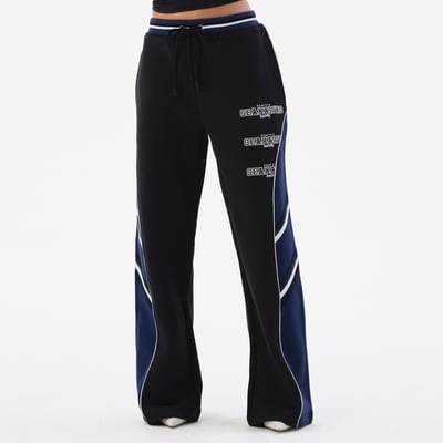  Seattle Seahawks Off Season x NFL Women's Colorblocked Fleece Pants - Black