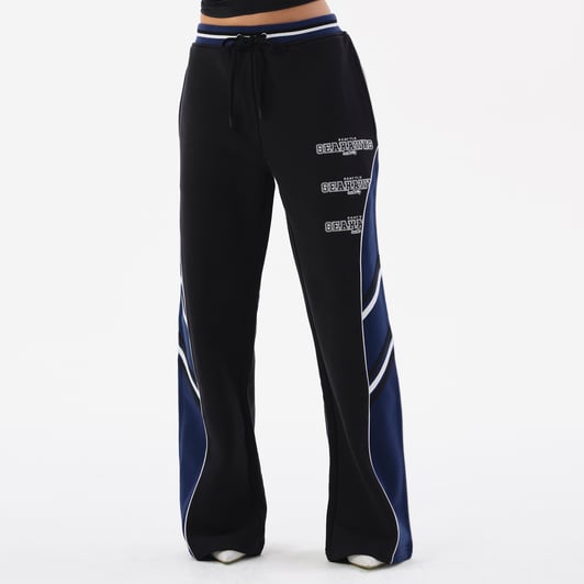  Seattle Seahawks Off Season x NFL Women's Colorblocked Fleece Pants - Black