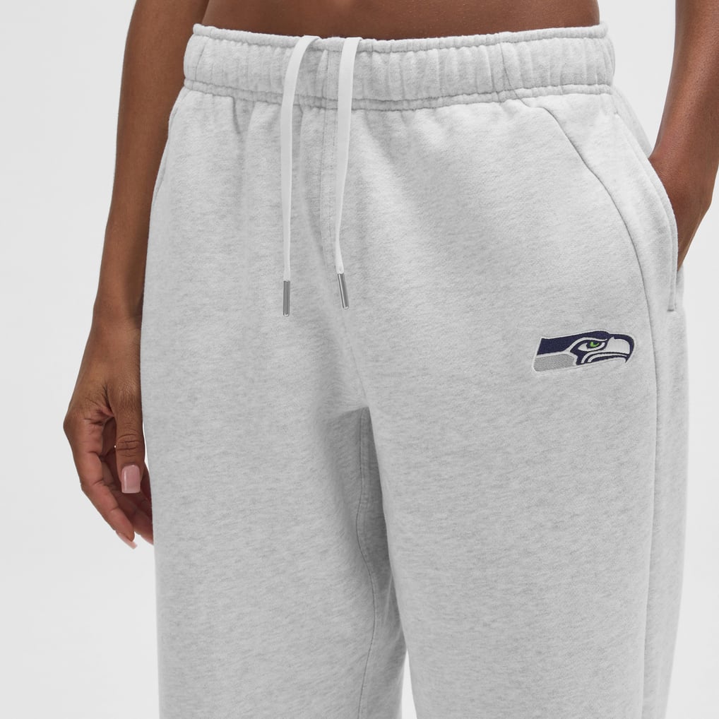 Seattle Seahawks lululemon Women's Scuba Mid-Rise Oversized Jogger - Heathered Core Ultra Light Grey