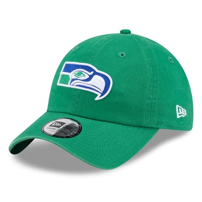 Seattle Seahawks New Era Women's Throwback EVG Casual Classic Adjustable Hat - Green