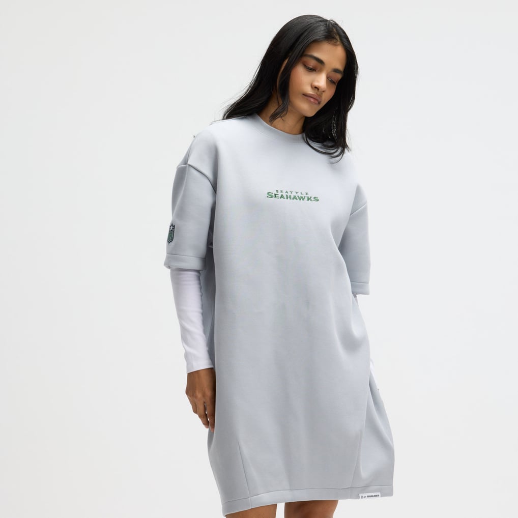 nike grey dress Seattle Seahawks Rivalries Collection Oversized Tech Fleece Women's NFL Womens dress