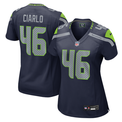 Jimmy Ciarlo Seattle Seahawks Nike Women's Team Game Jersey - College Navy