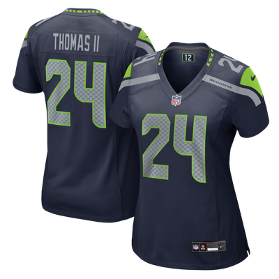 Rodney Thomas II Seattle Seahawks Nike Women's Team Game Jersey - College Navy