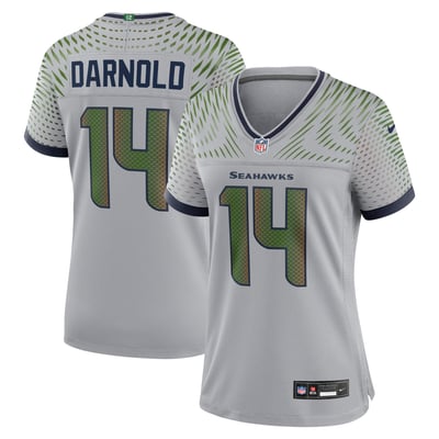 Sam Darnold Seattle Seahawks Nike Women's Rivalries Collection Game Jersey - Gray