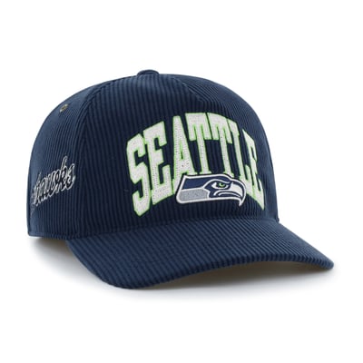 Seattle Seahawks Stoney Clover Lane x '47 Women's Big Arch Hitch Adjustable Hat - College Navy