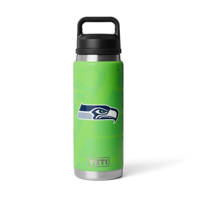 Seattle Seahawks YETI 26oz. Fandom Rambler Chug Water Bottle