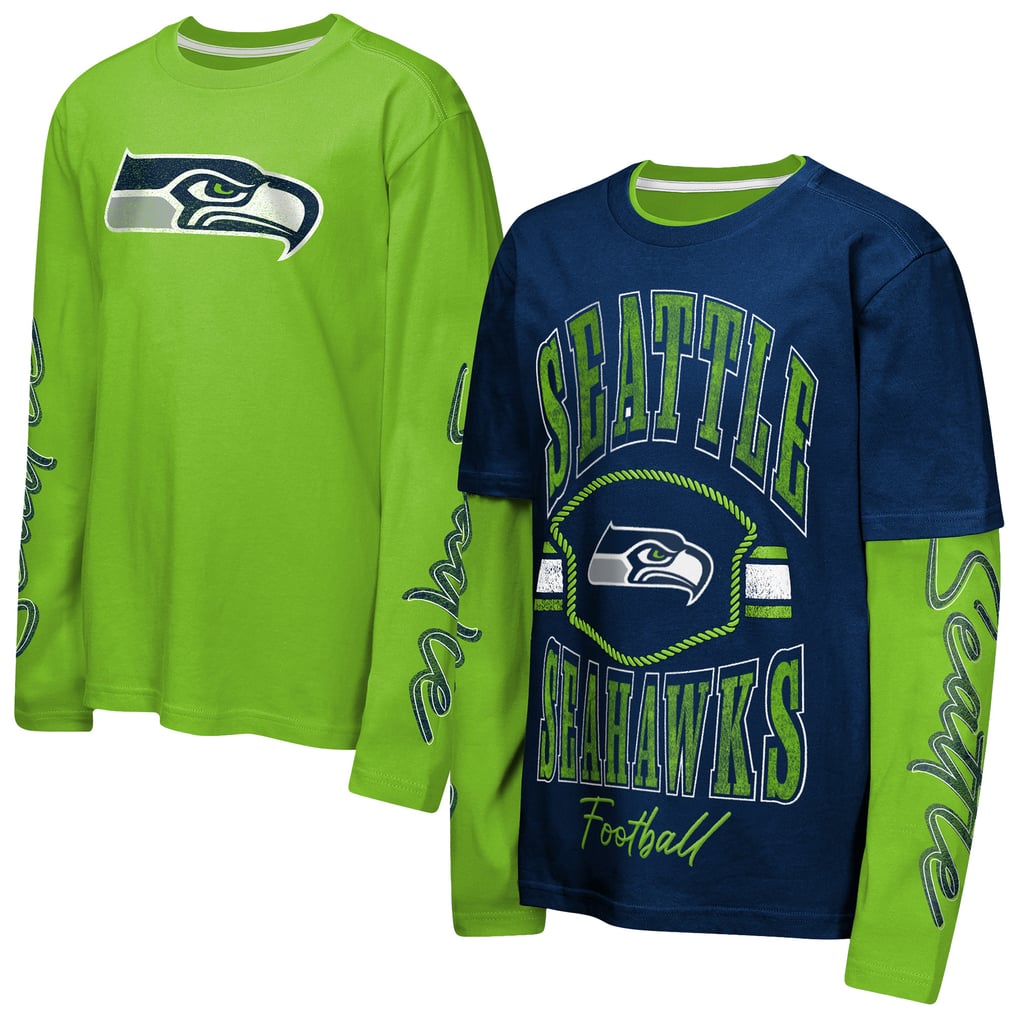 Seattle Seahawks Outerstuff Youth Motion Combo Set - College Navy

