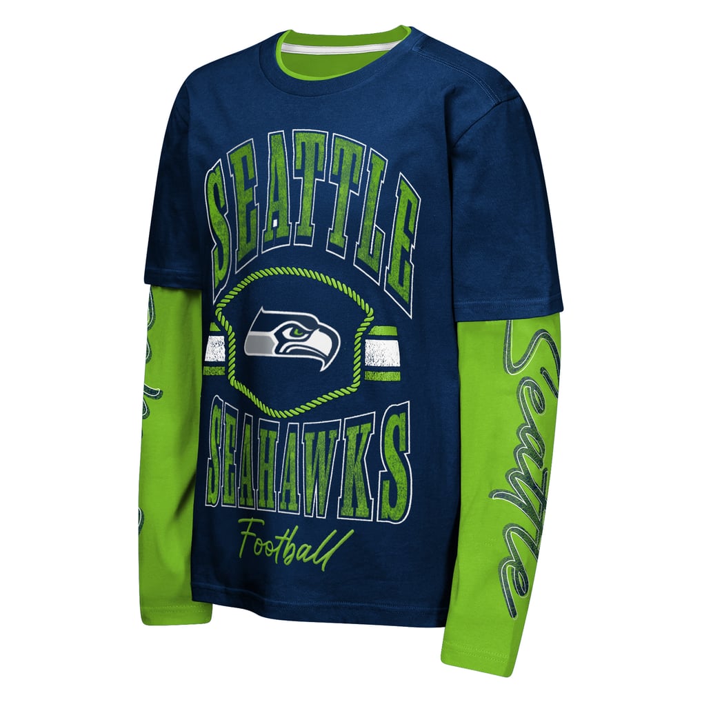 Seattle Seahawks Outerstuff Youth Motion Combo Set - College Navy
