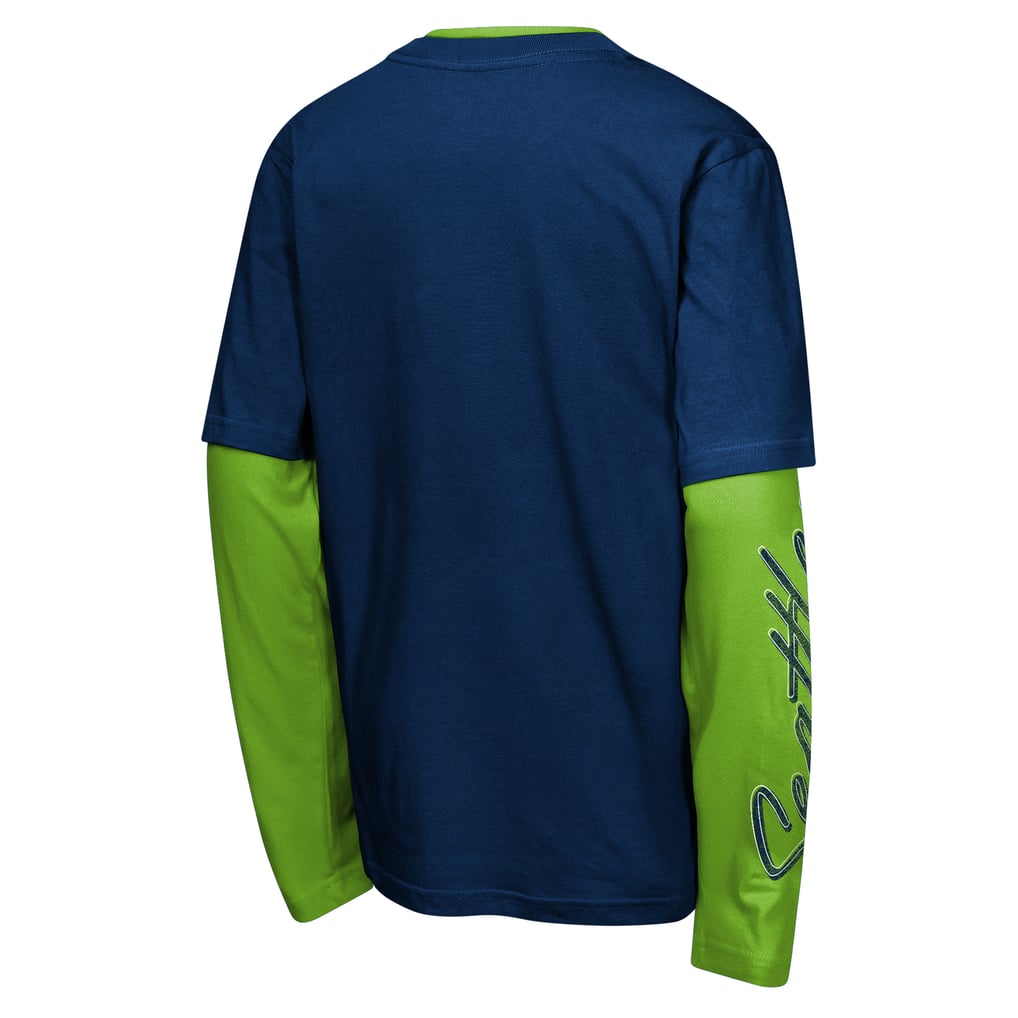 Seattle Seahawks Outerstuff Youth Motion Combo Set - College Navy
