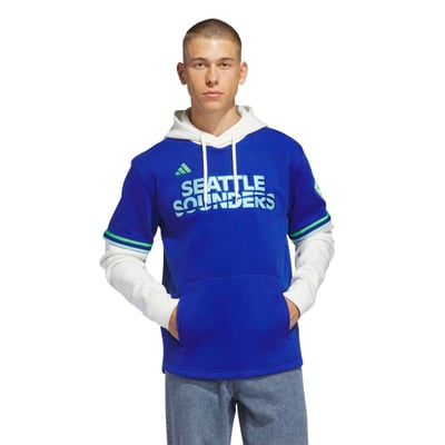 Seattle Sounders FC adidas MLS x US Sports Jersey Hoodie - Blue