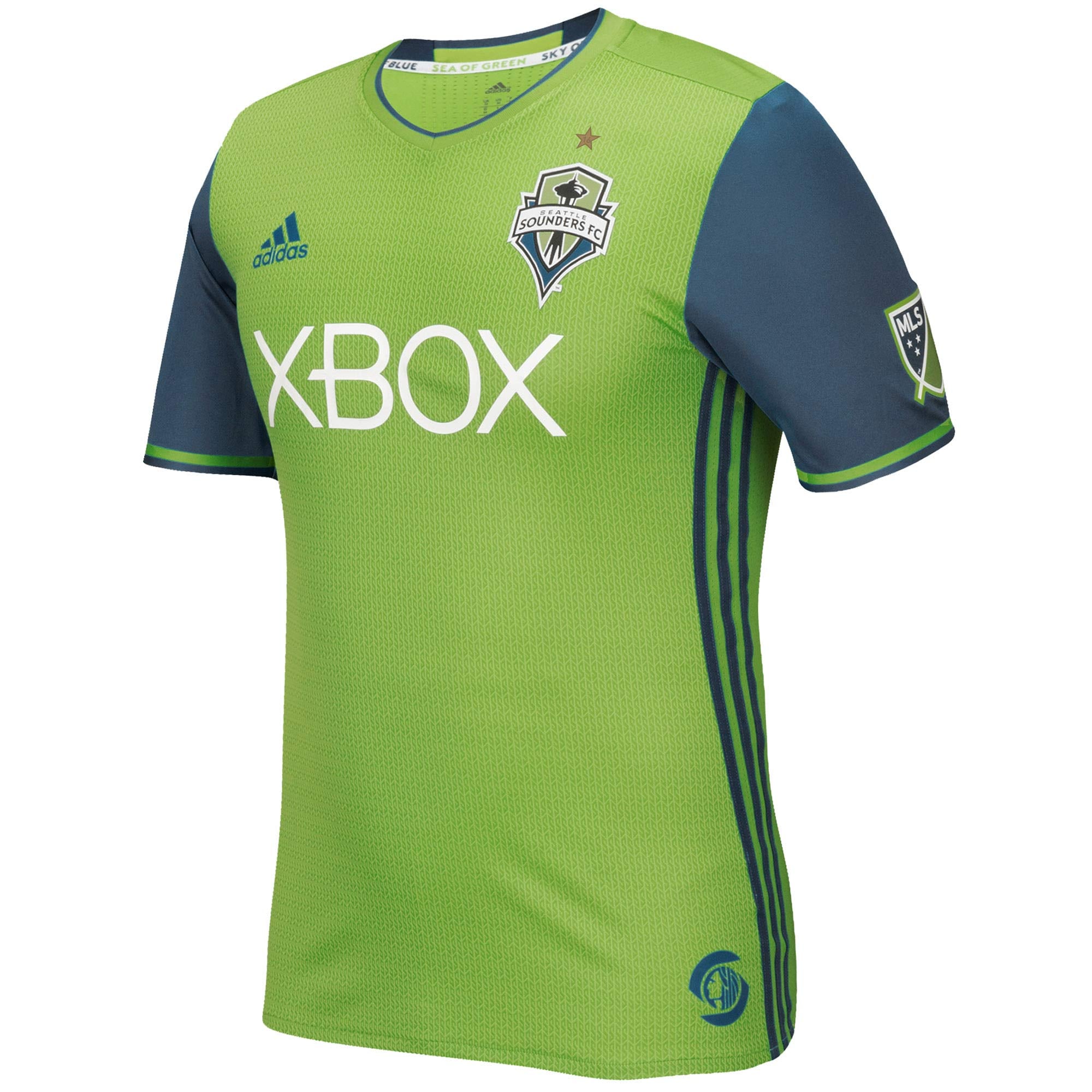 【激レア】Seattle Sounders FC ユニフォーム 【Lサイズ】 Seattle Sounders FC adidas 2016/17 Authentic Primary Jersey - Rave