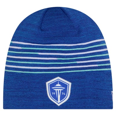 Seattle Sounders FC New Era 2026 Kickoff Knit Hat - Blue
